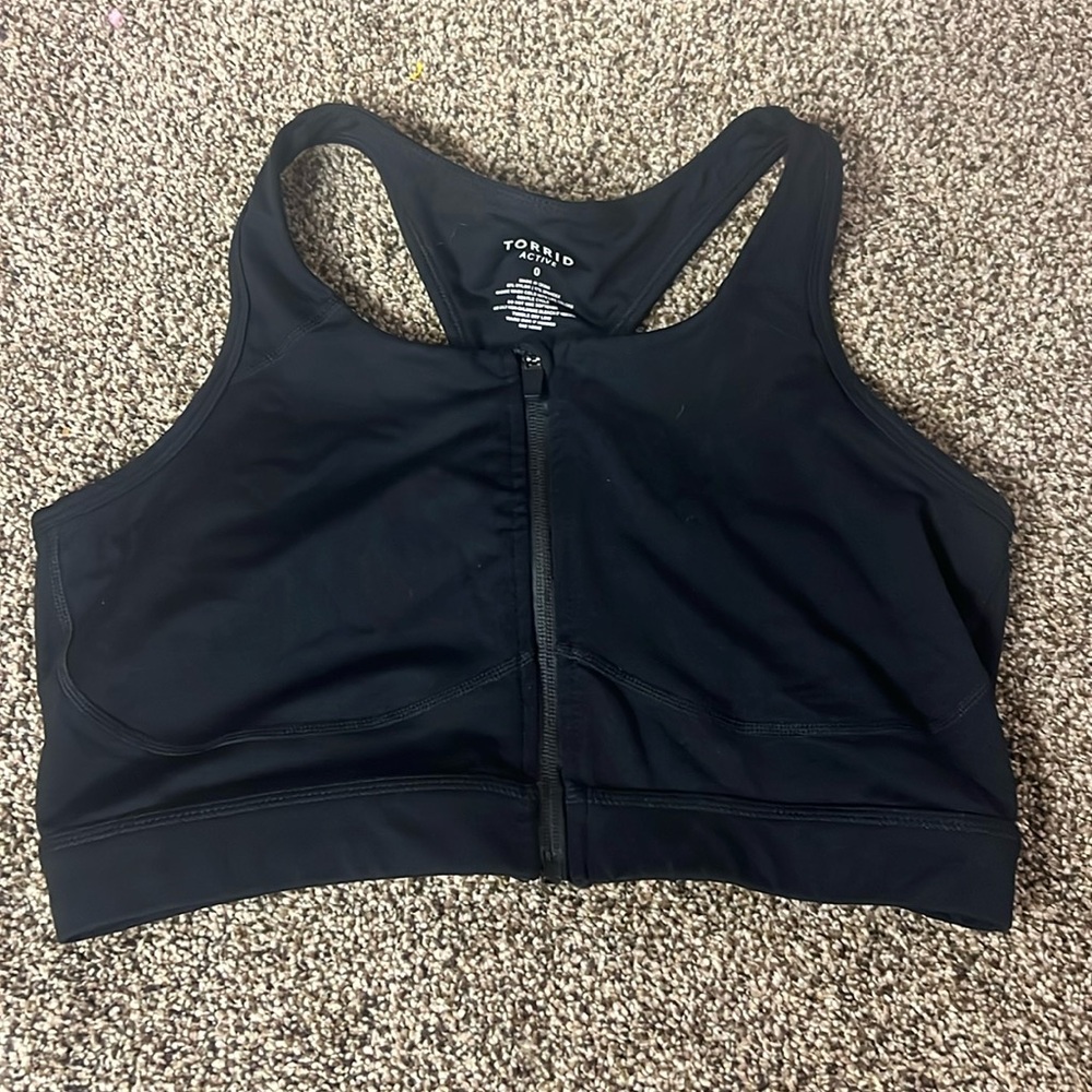 TORRID SPORTS BRA- black
